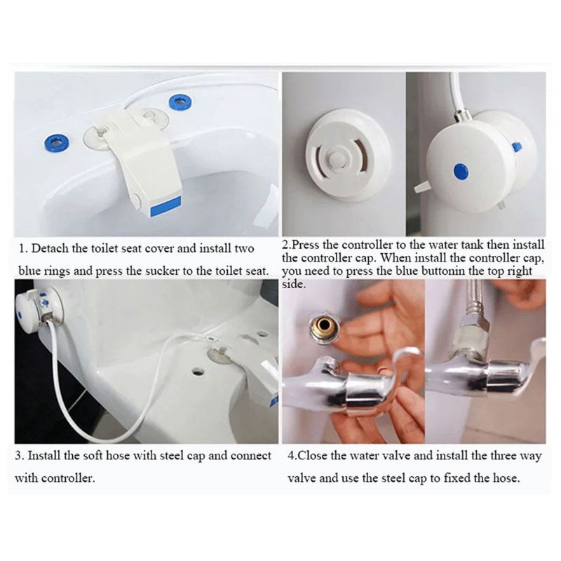 Aoto Bộ Dụng Cụ Thông Minh Làm Sạch Đánh Bắt Cá Tự Động Ass-Flusher An Toàn Không Cần Khoan