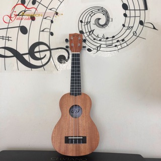 Đàn ukulele soprano full gỗ mộc size 21 âm thanh hay