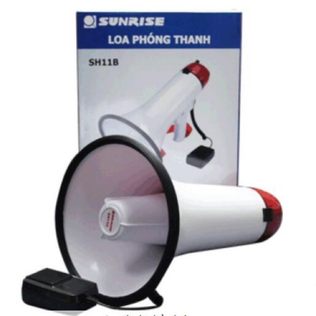 Loa Phóng Thanh SUNRISE SH11B - MP3 Sạc