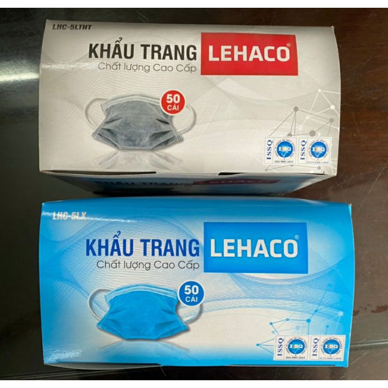 Lehaco 5 lớp vải kháng khuẩn có 2 màu.