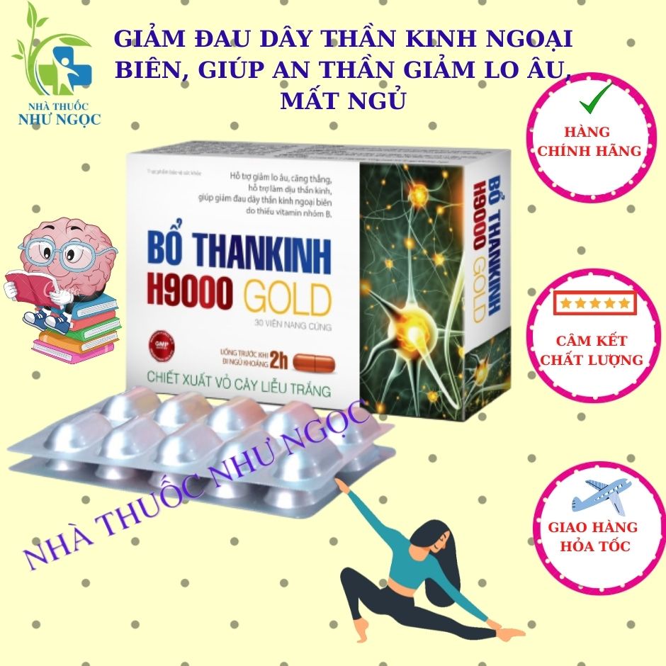BỔ THẦN KINH H9000 GOLD - MỞ HÀNG GIÁ SOCK