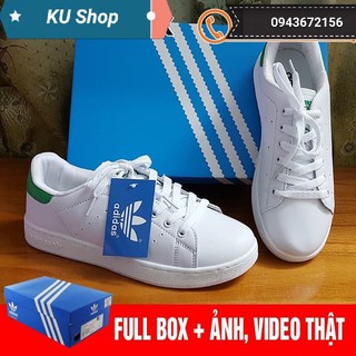 giày stan smith gót xanh cao cấp siêu đẹp