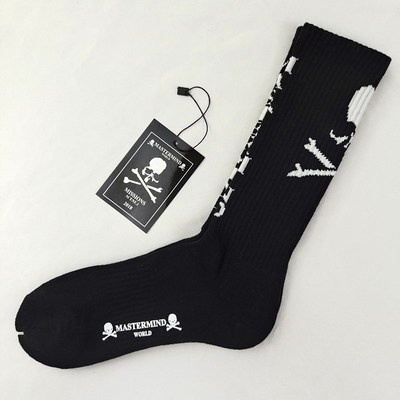 Vớ Thể Thao cotton Dày In Hình Đầu Lâu Phong Cách Đường Phố Cho Nam Và Nữ