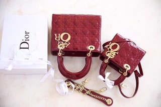 Túi Dior da bóng