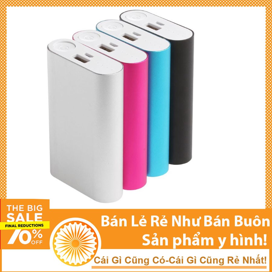 Box Sạc Dự Phòng 3 PIN 18650 (Không Pin- Màu sắc Ngẫu Nhiên )