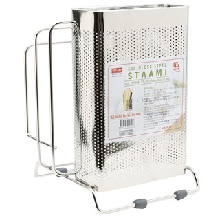 Kệ dao thớt kiểu Hàn Quốc Sta Ami ST-454 inox sáng bóng, không gỉ sét