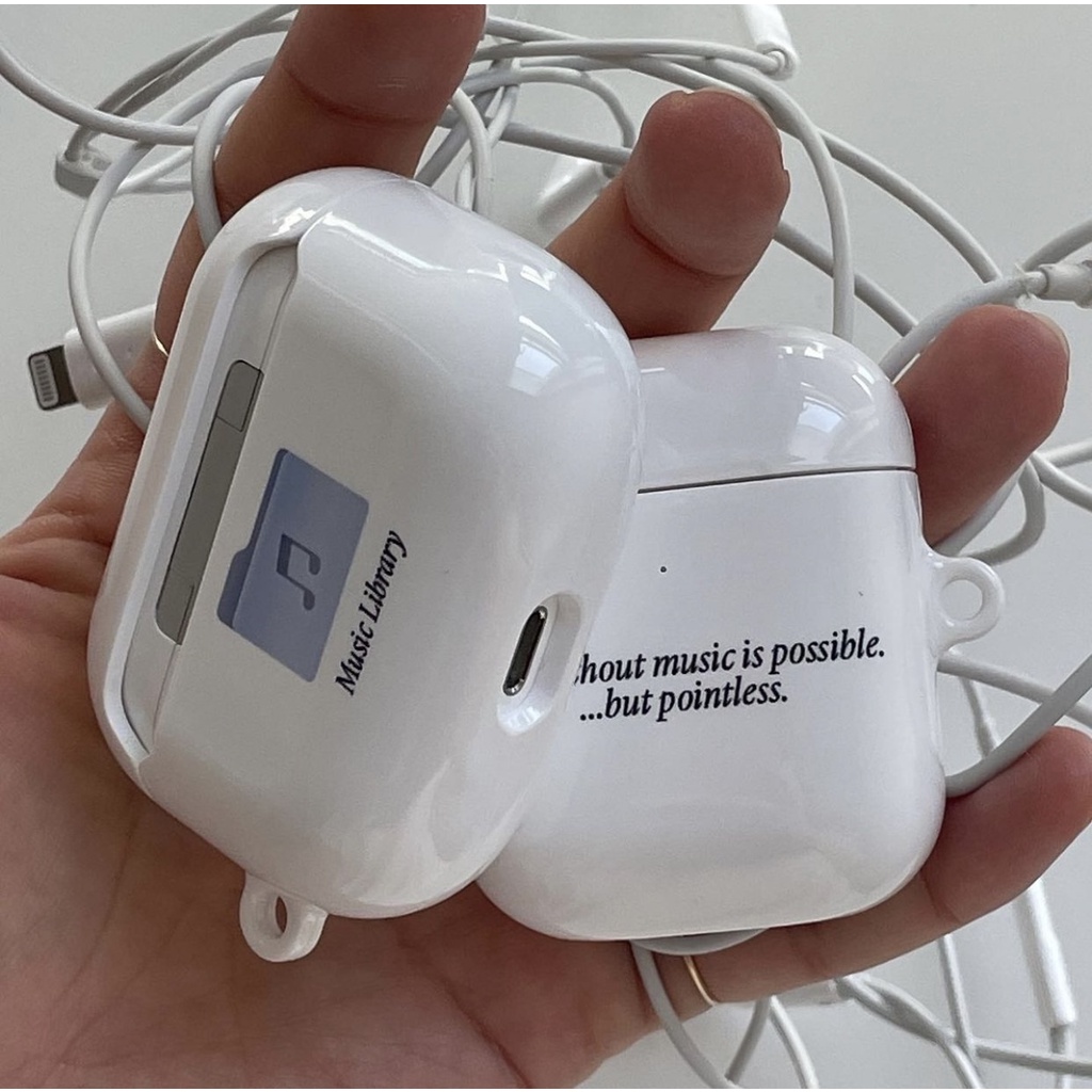 Ốp Hộp Đựng Tai Nghe Nhét Tai Bluetooth Không Dây Cho airpod-s1/2 pro3