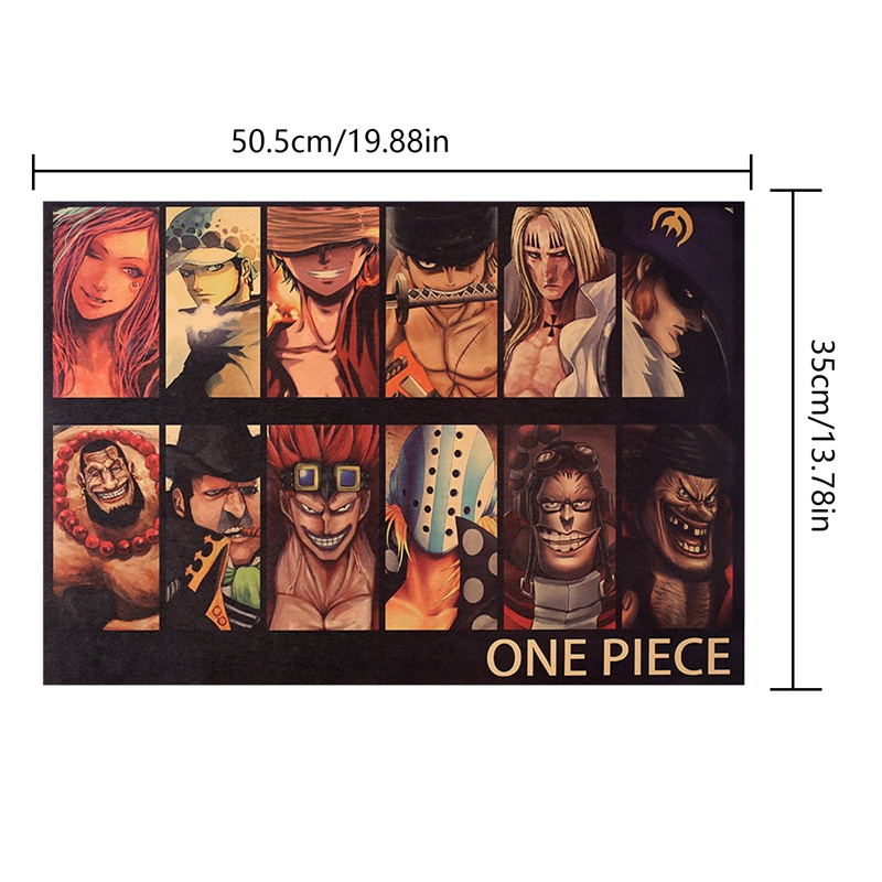 Anime | Poster One Piece Khổ A4