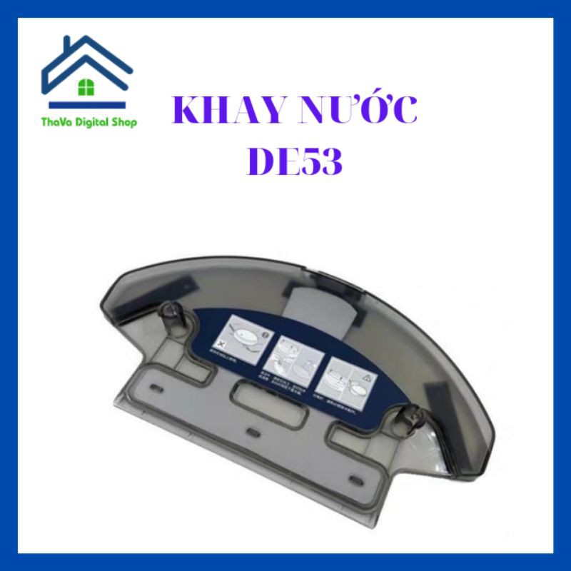 Hộp nước cho robot hút bụi lau nhà ECOVAC DEEBOT DE53 , DN55 , T5, T8, T9, Dj35
