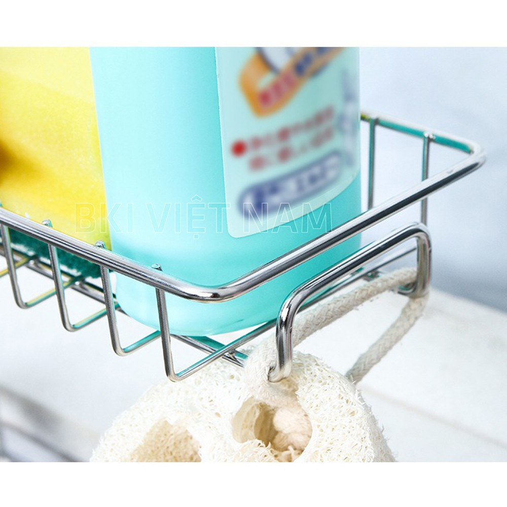 Kệ Cài Vòi Rửa Bát INOX Thép Không Rỉ Đa Năng Để Bối Rửa Để Xà Phòng- KEINOXNHO | BigBuy360 - bigbuy360.vn