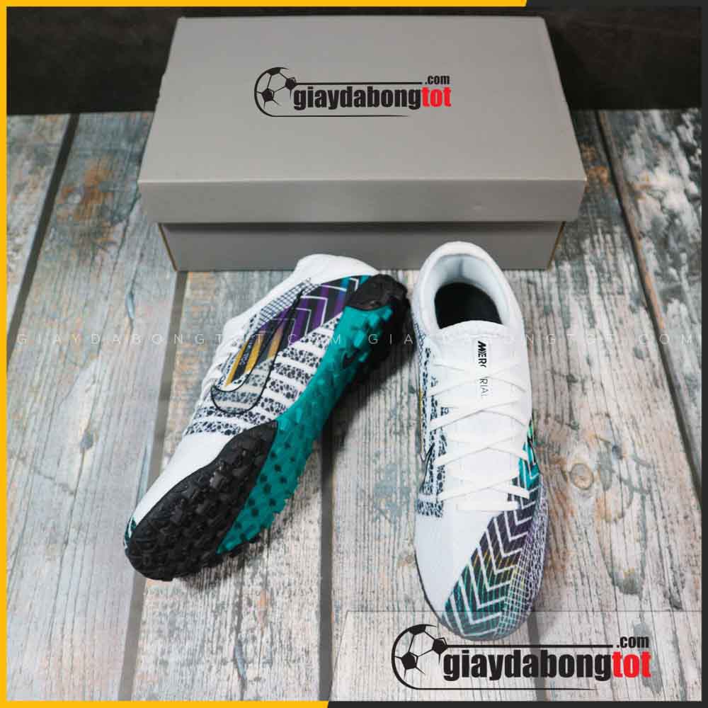 Giày đá bóng CR7 Mercurial Vapor 13 Pro TF MDS 003 | Da vải siêu bền, trọng lượng nhẹ