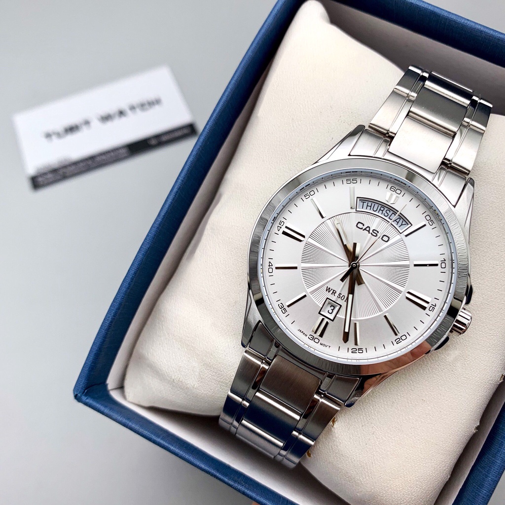 Đồng hồ Nam Standard Casio Anh Khuê MTP-1381 - Bảo hành 1 năm - Pin trọn