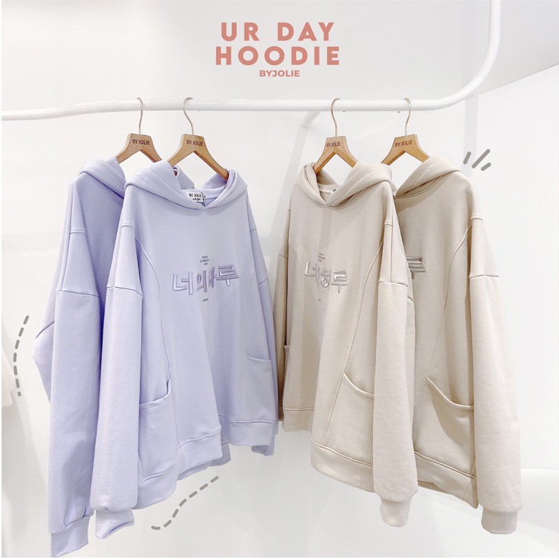 ÁO HOODIE NỈ BÔNG "YOUR DAY"