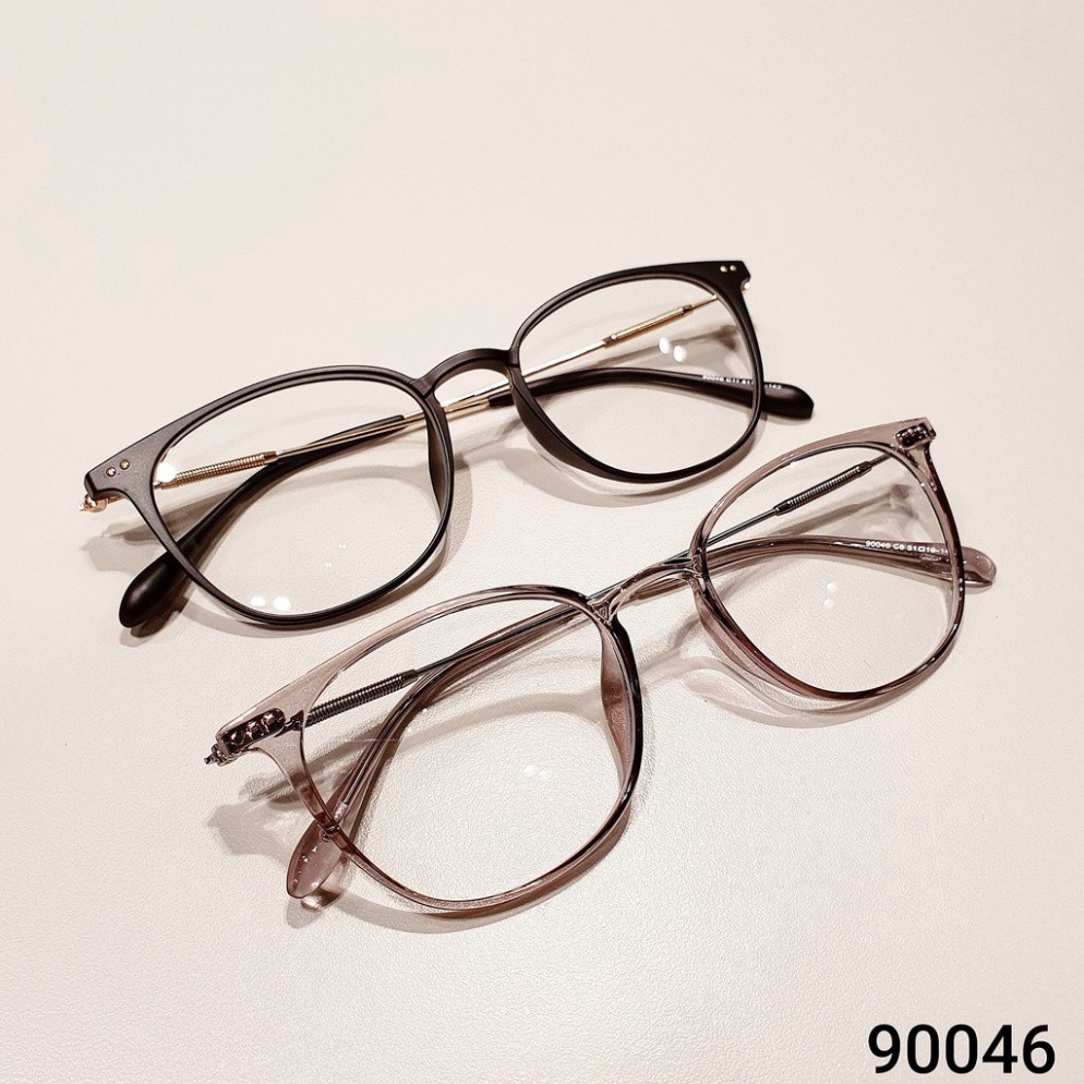 Gọng kính cận nam nữ Lilyeyewear mắt vuông tròn phù hợp với nhiều khuôn mặt - 90046