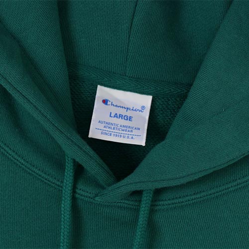 Áo Hoodies Champion Hooded Sweatshirt Màu Xanh Lá CMPC3Q101560
