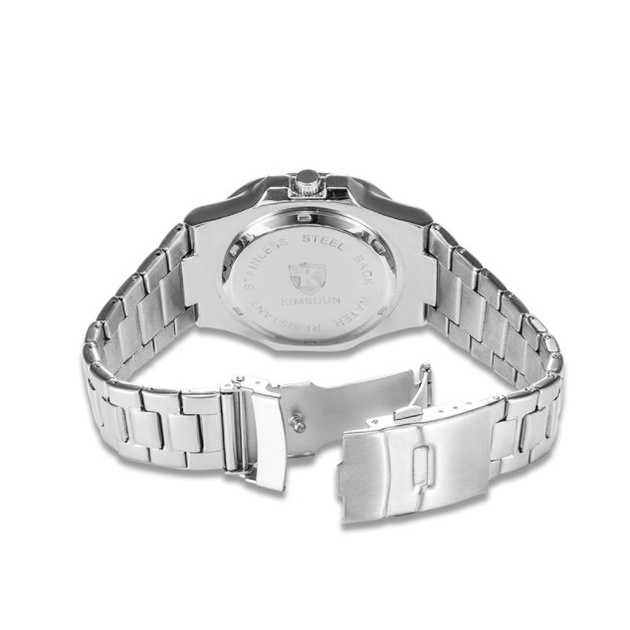 Đồng hồ nam chính hãng điện tử dây kim loại cao cấp chống nước KIMSDUN K921D