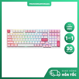 [Quà 200k+Hỏa Tốc ] Bàn Phím Cơ Không Dây - AKKO 3098B Prunus Lannesiana (Wireless / Bluetooth /Hotswap / LED RGB)