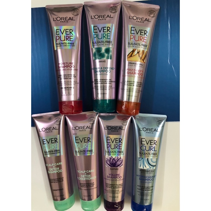 Dầu gội chăm sóc tóc nhuộm L’OREAL EVER PURE 250ml - USA