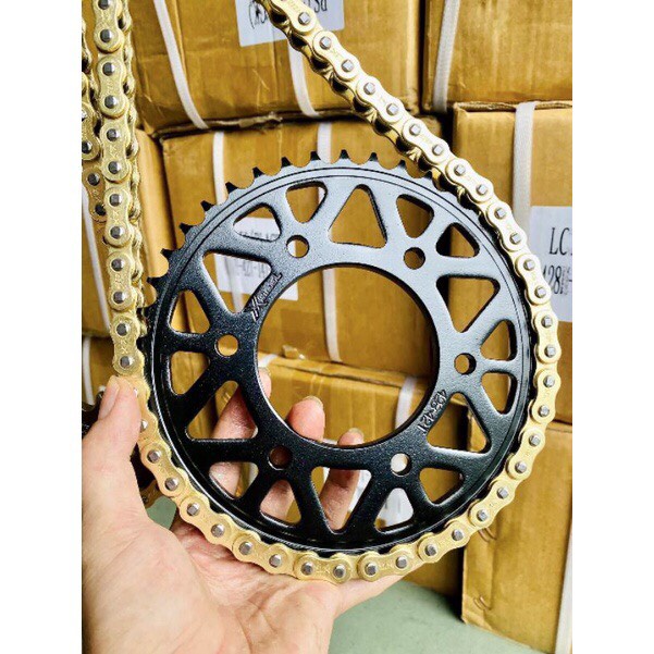 Nhông Sên Đĩa X1R chính hãng lắp các dòng xe Raider , Satria , Winner , Sonic , Exciter 150 , Exciter 135