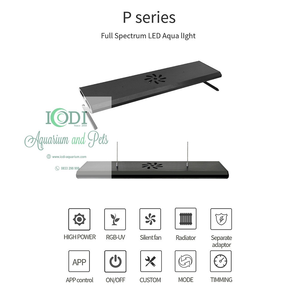 Đèn Bể Cá Week P600 Pro Bể Cá Cảnh Bể Thủy Sinh