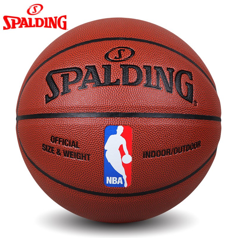 Quả bóng rổ Spalding 74-602Y NBA chính hãng kích cỡ số 7 cao cấp chống mài mòn