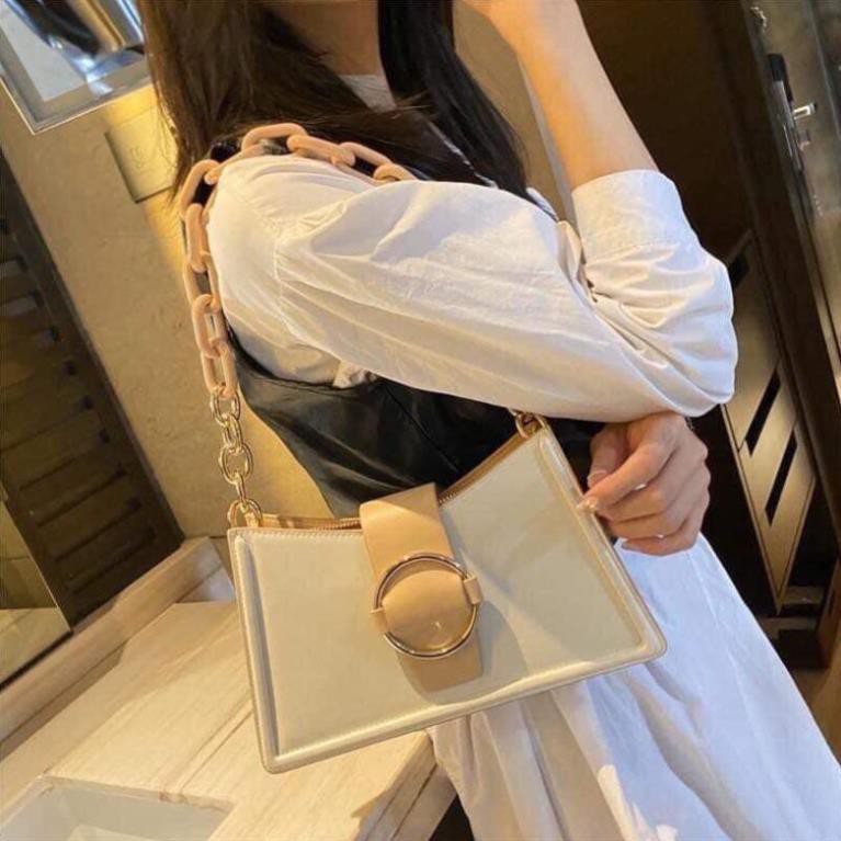 Túi Xách Nữ - Túi Đeo Chéo Phối Quai Xích To Phong Cách - LP SHOP | BigBuy360 - bigbuy360.vn