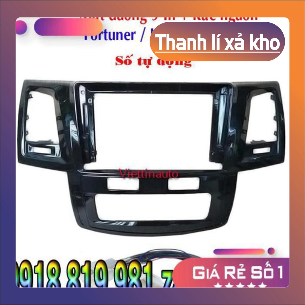 FREE SHIP - MẶT DƯỠNG FORTUNER/ HILUX 2008-2014 SỐ TỰ ĐỘNG