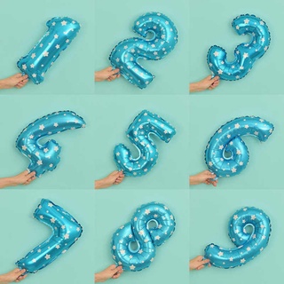 Bóng số 16inch~38cm trang trí sinh nhật cho bé