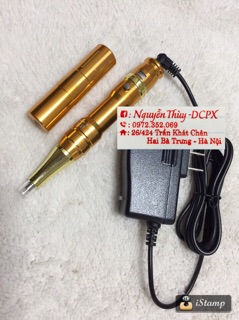Máy phun xăm pin tích điện