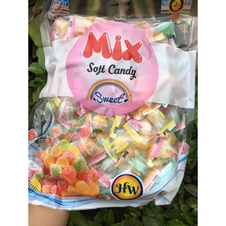 Kẹo dẻo mix trái cây siêu ngon gói 1kg
