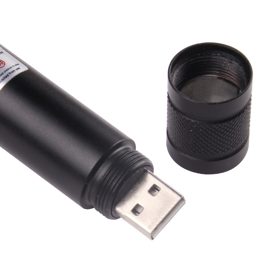 Bút Chiếu Laser 710 Màu Đỏ Và Xanh Lá Có Thể Sạc Lại Bằng Cổng USB
