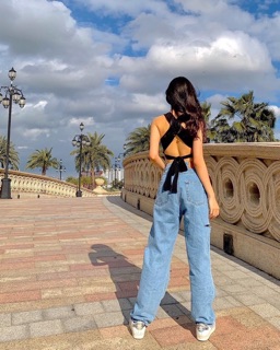 ÁO CROP CHÉO LƯNG (KÈM CLIP)
