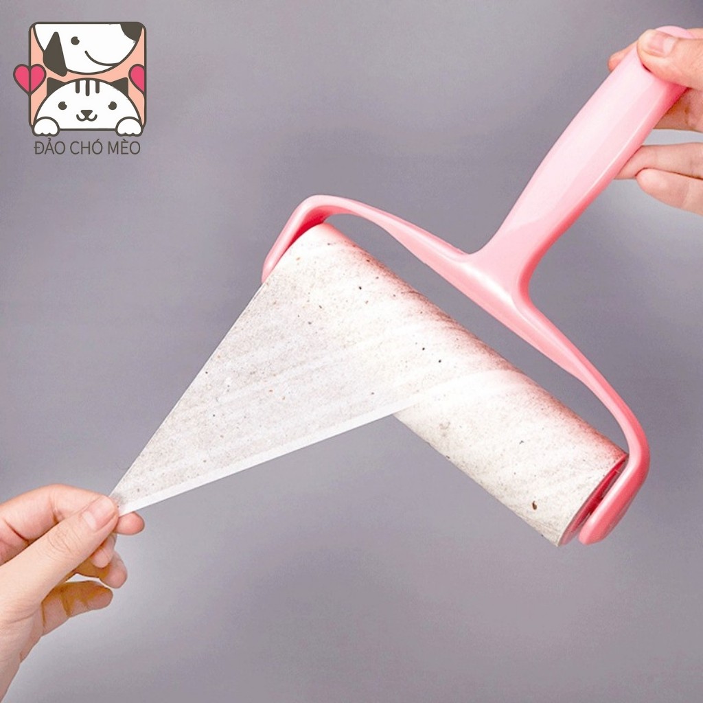 Cây Lăn Bụi Làm Sạch Quần Áo, Ga Giường, Sofa, Lông Chó Mèo - Đảo Chó Mèo