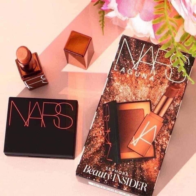 Set son dưỡng NARS và tạo khối NARS Laguna mini xịn sò