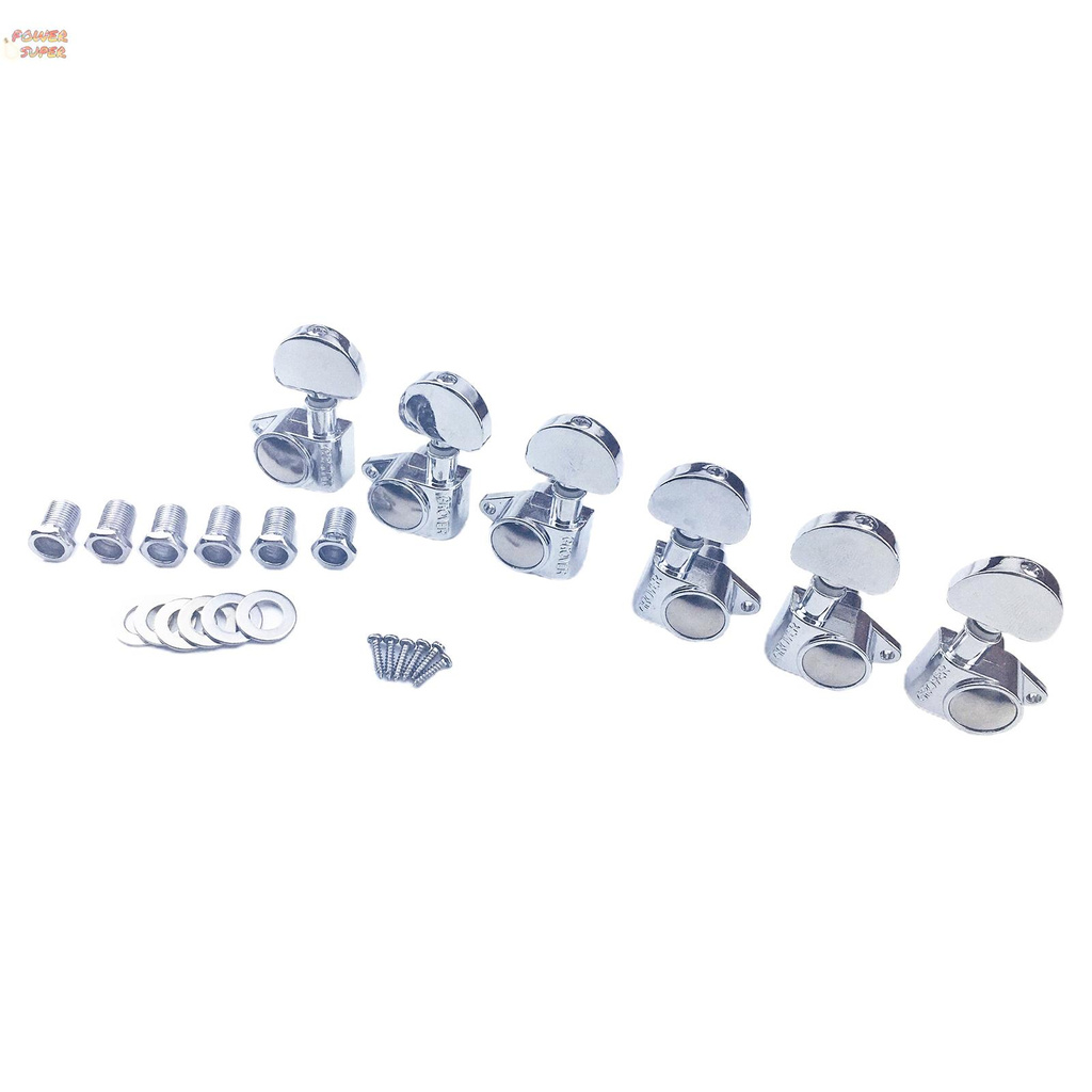Acoustic Guitar Lettering Peach Shape Tuning Pegs Machine Head Tuners Guitar Parts