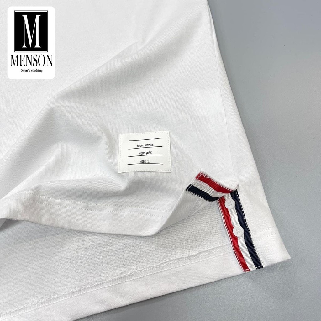 ⭐️SIÊU PHẨM⭐️Áo Sơ Mi Nam THOM Cộc Tay Kẻ Sọc Chất Mát Mùa Hè - Áo Sơ Mi Nam hàng hiệu cao cấp MENSON M6020 | BigBuy360 - bigbuy360.vn