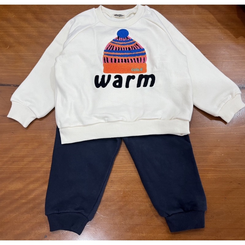 Set và Áo nỉ lót lông xuất Hàn dư xịn vnxk Sz 7