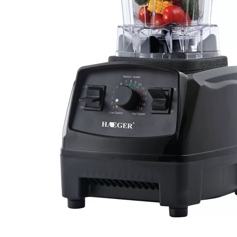 Máy Xay Sinh Tố Công Nghiệp Đa Năng HAEGER HG–2801 Công Xuất 1500W-2L