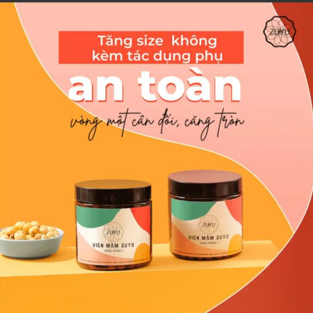 Viên mầm Zuyu( Mua 1 tặng 1 hộp 600 viên mầm đậu nành)