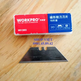 Hộp 10 lưỡi dao dọc cáp hình thang