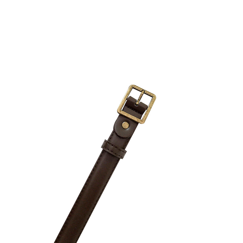 Thắt Lưng Khóa Mạ Vàng Phong Cách Retro Hàn Quốc