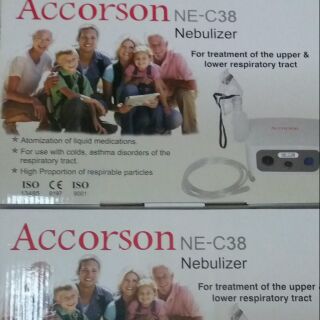 Máy xông hút mũi họng Accorson NE-C38 kèm bộ hút lớn