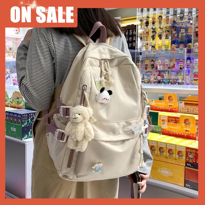 Schoolbag female college students Japanese backpack 2021 new Korean version cute backpack for junior high school students
