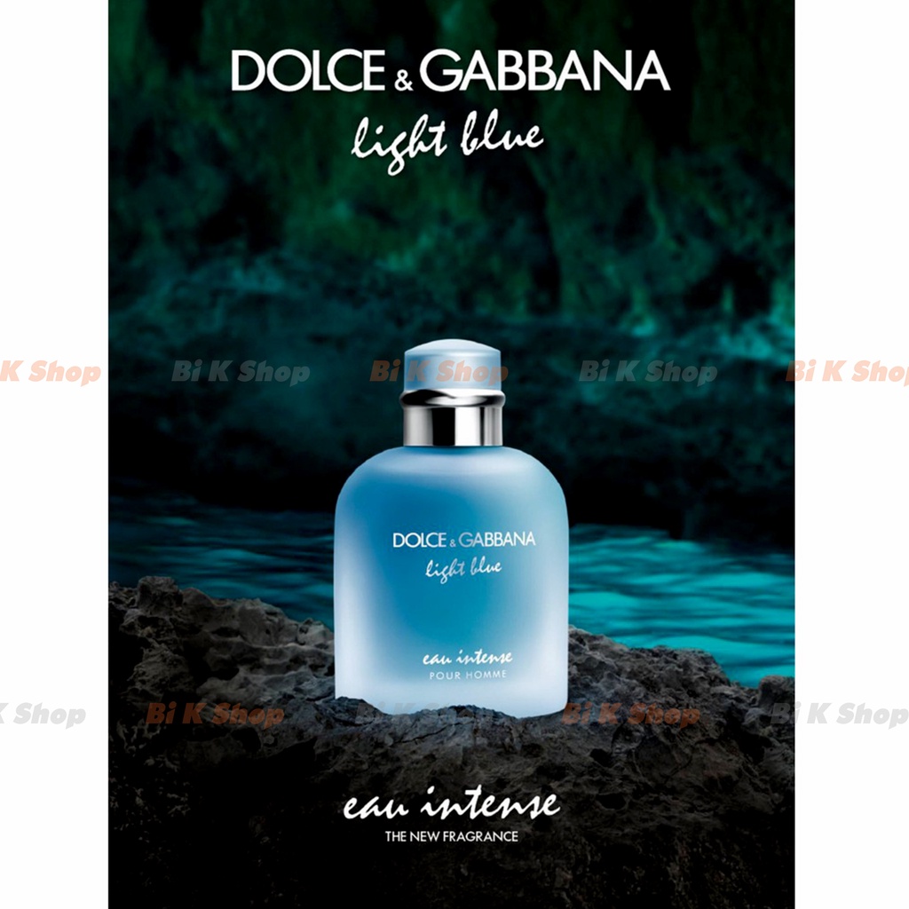 Bi K Shop - Nước hoa nam Dolce & Gabbana Light Blue Eau Intense