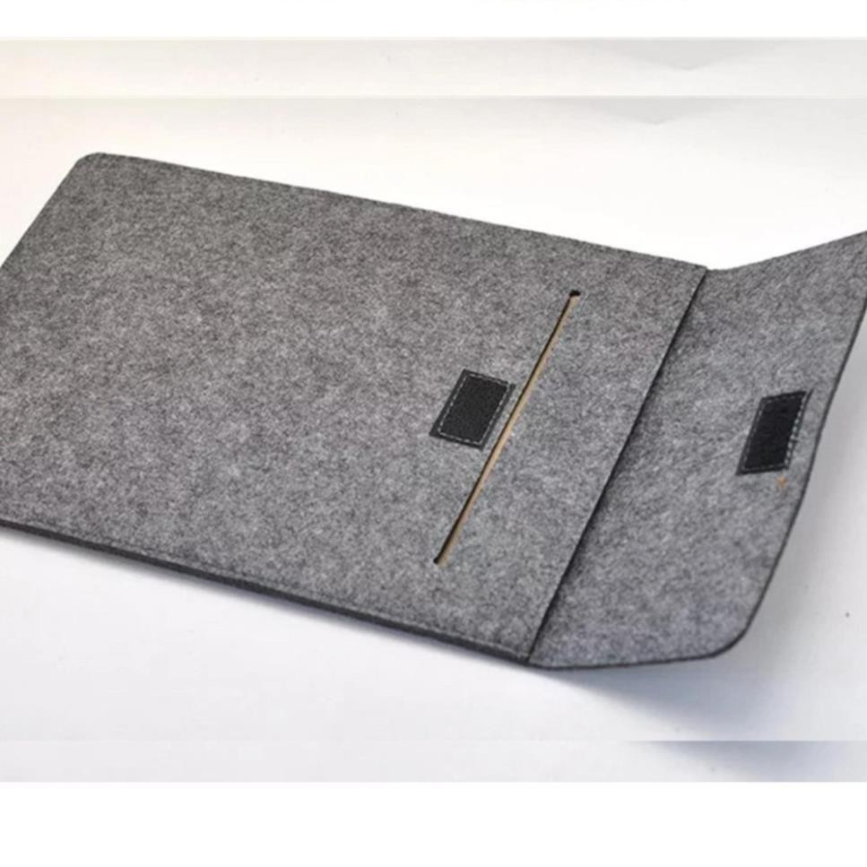 Túi Chống Sốc Laptop Và MacBook MILASO Đựng Vừa Cho Máy 11 13 15 inch Chất Liệu Dạ Chống Va Đập TA-001077
