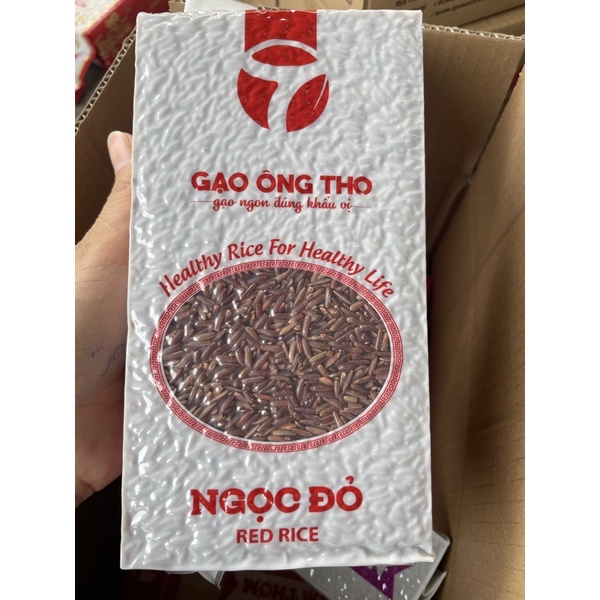 Gạo Ngọc Đỏ Ông Thọ (Gạo Lứt Huyết Rồng)