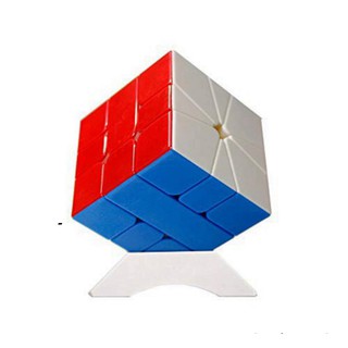 Rubik Square-1 - Rubik Biến Thể Square-1 Không Viền Stickerless Cao Cấp Xoay Trơn, Cực Mượt, Bẻ Góc Tốt