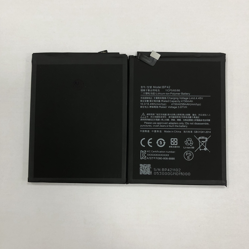 Pin zin Xiaomi Mi 11 Lite, BP42, 4150, 4250 mAh