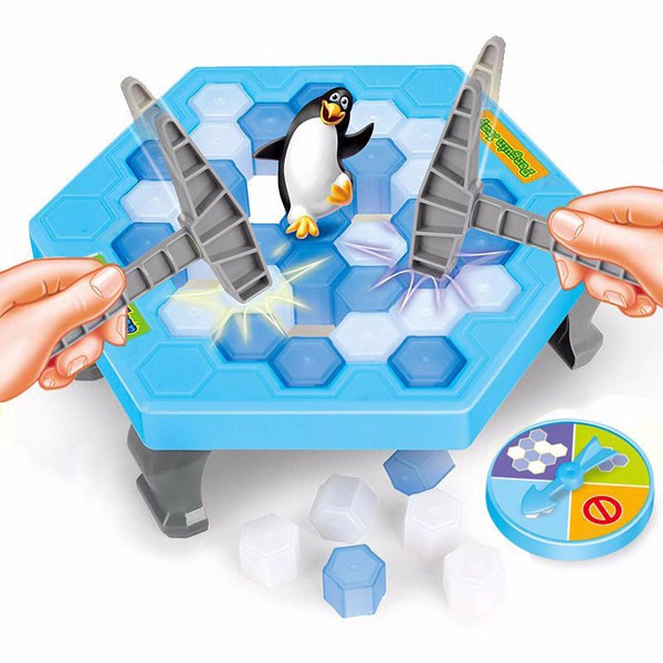 Trò chơi đập chim cánh cụt penguin trap cho bé