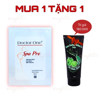 MUA 1 TẶNG 1 - Set Tắm Trắng Toàn Thân Chuyên Nghiệp Spa Pro Doctor One Tặng Kem Dưỡng Trắng Body  Da Cà chua xanh